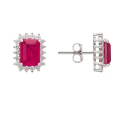Latelita Elena Gemstone Stud Earrings Pink Tourmaline Silver 6 Latelita Elena Gemstone Stud Earrings Pink Tourmaline Silver -Cheap Gemiracle Store 5054469995020 2