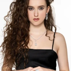 Latelita Angelina Moissanite Statement Necklace Silver 8 Latelita Angelina Moissanite Statement Necklace Silver -Cheap Gemiracle Store A011 649d801a 87fc 411a a80d c2c254c54869