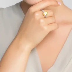 Latelita Alexandra Oval Cocktail Ring Lemon Topaz Silver -Cheap Gemiracle Store alexandra oval cocktail ring lemon topaz silver 930062