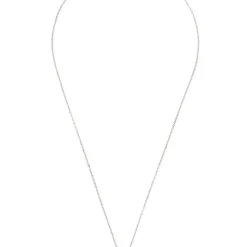 Latelita Alexandra Rectangle Gemstone Necklace Silver Morganite -Cheap Gemiracle Store alexandra rectangle gemstone necklace silver morganite 618076