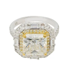 Latelita Anastasia Gemstone Cocktail Ring Silver Moissanite -Cheap Gemiracle Store anastasia gemstone cocktail ring silver moissanite 421257