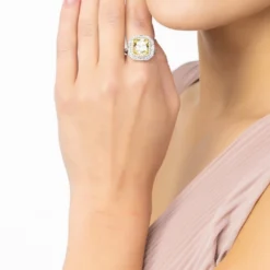 Latelita Anastasia Gemstone Cocktail Ring Silver Yellow Topaz 8 Latelita Anastasia Gemstone Cocktail Ring Silver Yellow Topaz -Cheap Gemiracle Store anastasia gemstone cocktail ring silver yellow topaz 699232