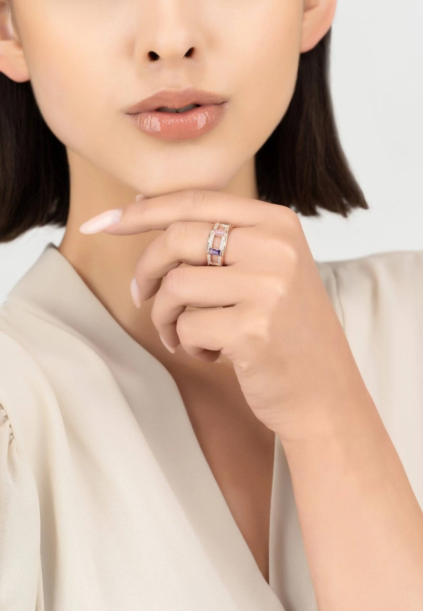 Latelita Ancona Adjustable Ring Rosegold 3 Latelita Ancona Adjustable Ring Rosegold - Image 3