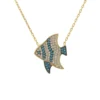 Latelita Angel Fish Necklace Gold