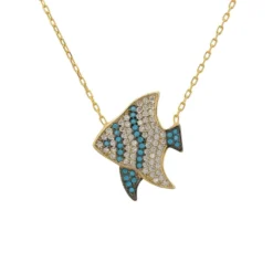 Latelita Angel Fish Necklace Gold