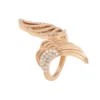 Latelita Angels Wing Wrap Around Ring Rosegold