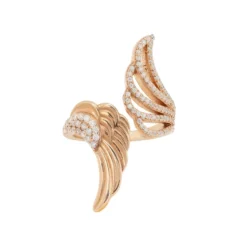 Latelita Angels Wing Wrap Around Ring Rosegold -Cheap Gemiracle Store angels wing wrap around ring rosegold 643712