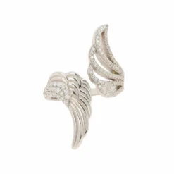 Latelita Angels Wing Wrap Around Ring Silver -Cheap Gemiracle Store angels wing wrap around ring silver 146067