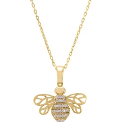Latelita Bees Knees Pendant Necklace Gold