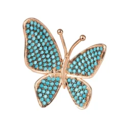 Latelita Butterfly Cocktail Ring Blue Turquoise Rosegold 6 Latelita Butterfly Cocktail Ring Blue Turquoise Rosegold -Cheap Gemiracle Store butterfly cocktail ring blue turquoise rosegold 855826