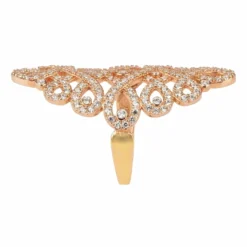 Latelita Calligraphy Wave Cocktail Ring White Cz Rosegold 6 Latelita Calligraphy Wave Cocktail Ring White Cz Rosegold -Cheap Gemiracle Store calligraphy wave cocktail ring white cz rosegold 207446