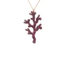 Latelita Coral Reef Necklace Hot Pink Cz