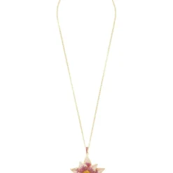Latelita Daisy Flower Necklace Pink -Cheap Gemiracle Store daisy flower necklace pink 531273