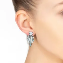 Latelita Deco Fan Ear Jacket Aqua Silver -Cheap Gemiracle Store deco fan ear jacket aqua silver 892798
