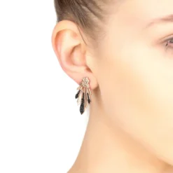 Latelita Deco Fan Ear Jacket Black Gold -Cheap Gemiracle Store deco fan ear jacket black gold 275605