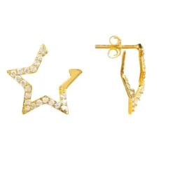 Latelita Diamond Open Star Earrings Gold 8 Latelita Diamond Open Star Earrings Gold -Cheap Gemiracle Store diamond open star earrings gold 972110