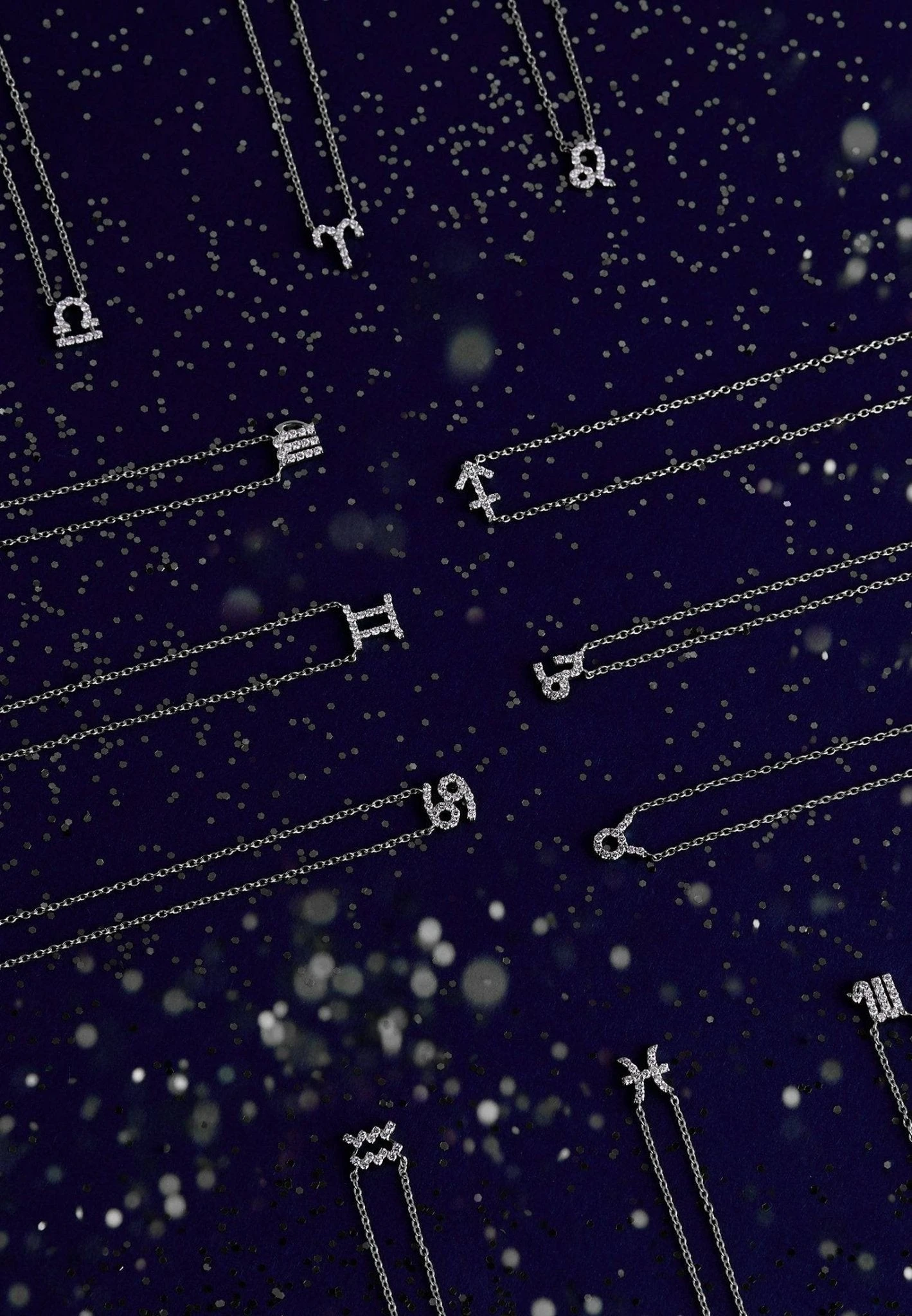 Latelita Diamond Zodiac Silver Necklace Aries 3 Latelita Diamond Zodiac Silver Necklace Aries - Image 3