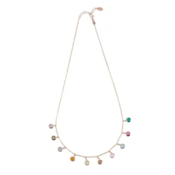 Latelita Florence Multi Coloured Gemstone Necklace Rosegold 7 Latelita Florence Multi Coloured Gemstone Necklace Rosegold -Cheap Gemiracle Store florence multi coloured gemstone necklace rosegold 374017