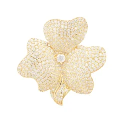 Latelita Flower Cocktail Ring Gold -Cheap Gemiracle Store flower cocktail ring gold 924504