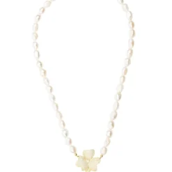 Latelita Flower Pearl Mid Length Necklace White Cz Gold 6 Latelita Flower Pearl Mid Length Necklace White Cz Gold -Cheap Gemiracle Store flower pearl mid length necklace white cz gold 763026