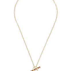 Latelita Heart Enamel Lariat Necklace Gold -Cheap Gemiracle Store heart enamel lariat necklace gold 501581