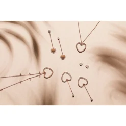 Latelita Heart Sparkling Stud Earrings Silver -Cheap Gemiracle Store heart sparkling stud earrings silver 889262