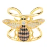 Latelita Honey Bee Cocktail Ring Adjustable Gold
