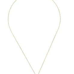 Latelita Initial Enamel Necklace Gold O -Cheap Gemiracle Store initial enamel necklace gold o 235517