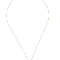 Latelita Initial Enamel Necklace Gold T -Cheap Gemiracle Store initial enamel necklace gold t 402324