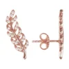 Latelita Leaf Ear Climbers Rosegold