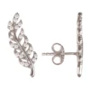 Latelita Leaf Ear Climbers Silver