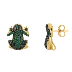 Latelita Leap Frog Stud Earrings Gold -Cheap Gemiracle Store leap frog stud earrings gold 839942