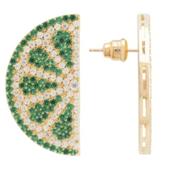 Latelita Lime Fruit Large Stud Earrings Gold -Cheap Gemiracle Store lime fruit large stud earrings gold 547613