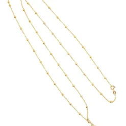 Latelita Long Cowrie Shell Pendant Necklace Ball Chain Gold -Cheap Gemiracle Store long cowrie shell pendant necklace ball chain gold 732762