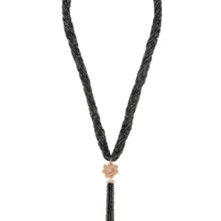Latelita Lotus Flower Tassel Statement Necklace Labradorite Grey Rosegold -Cheap Gemiracle Store lotus flower tassel statement necklace labradorite grey rosegold 471600