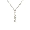 Latelita Love Pendant Necklace Silver