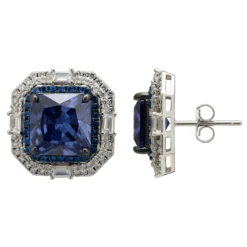 Latelita Madeleine Large Stud Earrings Silver Tanzanite 6 Latelita Madeleine Large Stud Earrings Silver Tanzanite -Cheap Gemiracle Store madeleine large stud earrings silver tanzanite 166626