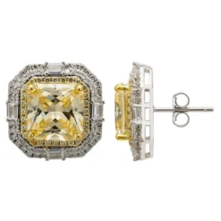 Latelita Madeleine Large Stud Earrings Silver Yellow Topaz 6 Latelita Madeleine Large Stud Earrings Silver Yellow Topaz -Cheap Gemiracle Store madeleine large stud earrings silver yellow topaz 887290