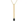 Latelita Matchstick Pendant Necklace Gold