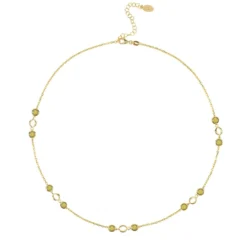 Latelita Milan Link Gemstone Necklace Gold Peridot 7 Latelita Milan Link Gemstone Necklace Gold Peridot -Cheap Gemiracle Store milan link gemstone necklace gold peridot 757558