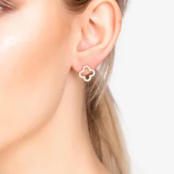Latelita Open Clover Earrings -Cheap Gemiracle Store open clover earrings 208118