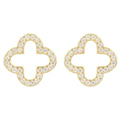 Latelita Open Clover Earrings