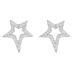 Latelita Open Star Stud Earrings -Cheap Gemiracle Store open star stud earrings 480659