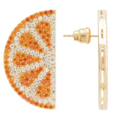 Latelita Orange Fruit Slice Stud Earrings Gold 6 Latelita Orange Fruit Slice Stud Earrings Gold -Cheap Gemiracle Store orange fruit slice stud earrings gold 956879