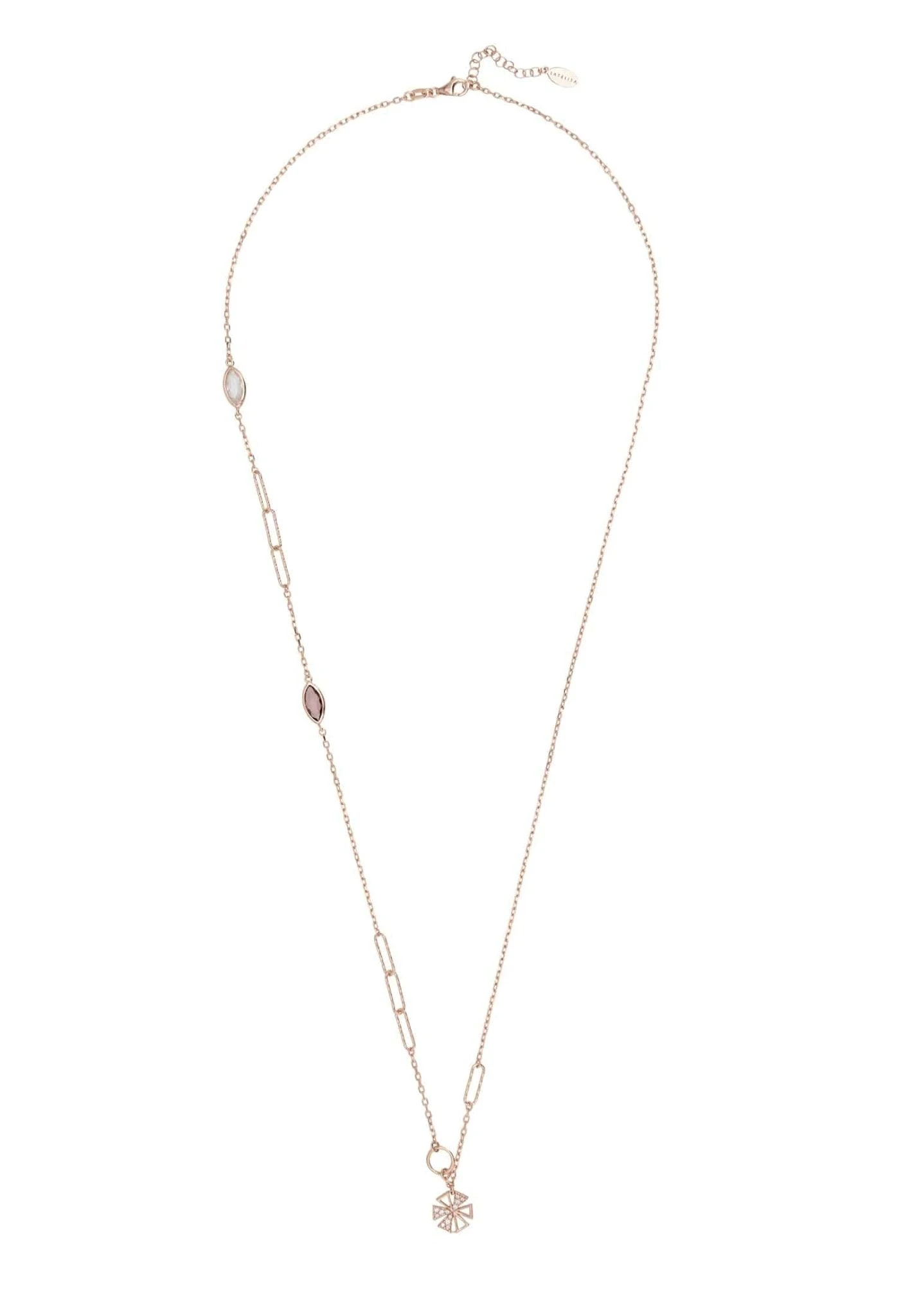 Latelita Paris Long Necklace Rosegold 3 Latelita Paris Long Necklace Rosegold - Image 3