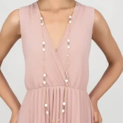 Latelita Pavia 120cm Long Pearl Necklace Gold Blue Topaz -Cheap Gemiracle Store pavia 120cm long pearl necklace gold blue topaz 762959