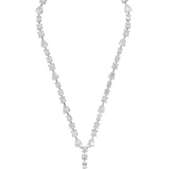 Latelita Penelope Morganite Statement Necklace Silver -Cheap Gemiracle Store penelope morganite statement necklace silver 746550