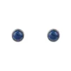 Latelita Petite Gemstone Silver Earrings Lapis Lazuli