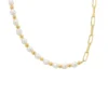 Latelita Petite Pearl Strand Necklace Gold