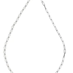 Latelita Petite Pearl Strand Necklace Silver -Cheap Gemiracle Store petite pearl strand necklace silver 591029